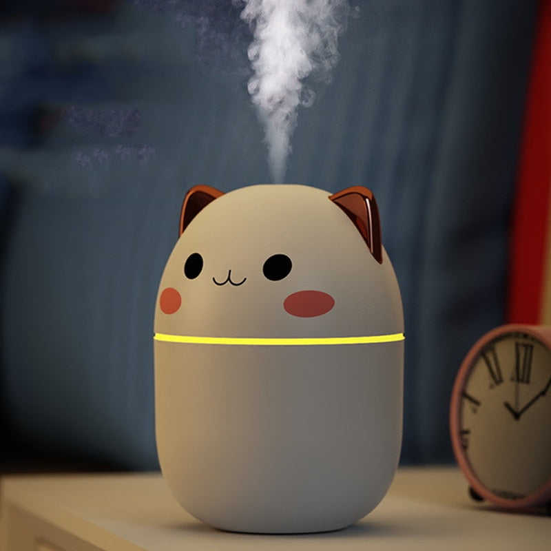 Cute Cat Air Humidifier – Shooting Star Holistic Medicine